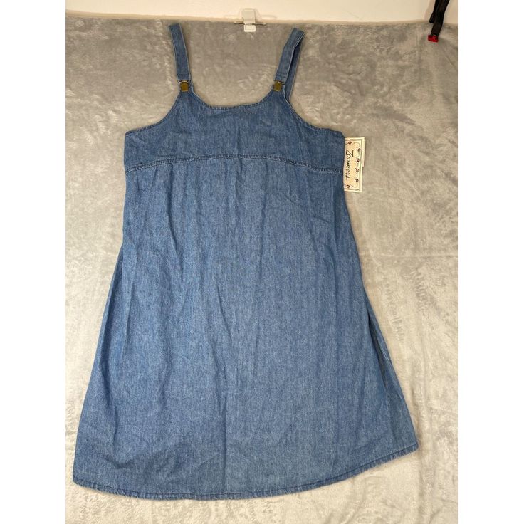 Comfortable And Stylish, This Zoomers Maternity Denim Overall Dress In Medium Size Is Perfect For Expectant Women Who Crave 90's Y2k Fashion. Crafted From Quality Cotton, Its Blue Shade Adds A Cool Vibe To Any Maternity Wardrobe. Brand: Zoomers Color: Blue Size: Medium Style: Overall Ideal For: Women Material: Cotton 90's Y2k Style Features: Overall Size: Womens Medium Condition: New With Tags New With Tags Vintage Items Have Been In Stored For A Long Time Sleeveless Relaxed Fit Medium Wash Dress, Sleeveless Cotton Denim Dress With Relaxed Fit, Sleeveless Relaxed Fit Denim Dress, Cotton Denim Mini Dress With Relaxed Fit, Relaxed Fit Cotton Denim Mini Dress, Relaxed Fit Mini Denim Dress, Summer Sleeveless Relaxed Fit Denim Dress, Sleeveless Relaxed Fit Denim Dress For Spring, Blue Y2k Style Mini Dress For Spring