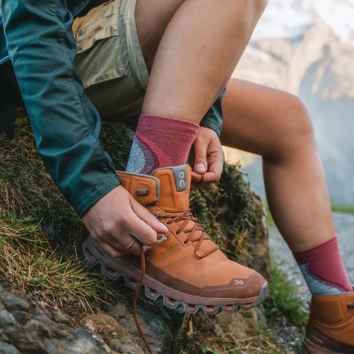 Women's Maple Lightweight Crew Hiking Sock - Fox River Functional Midweight Socks For Outdoor Activities, Durable Socks For Outdoor Activities, Breathable Functional Hiking Socks, Breathable Functional Socks For Outdoor Activities, Breathable Functional Socks For Outdoor, Functional Breathable Socks For Outdoor, Breathable Functional Outdoor Socks, Breathable Hiking Socks, Summer Camp Outfits