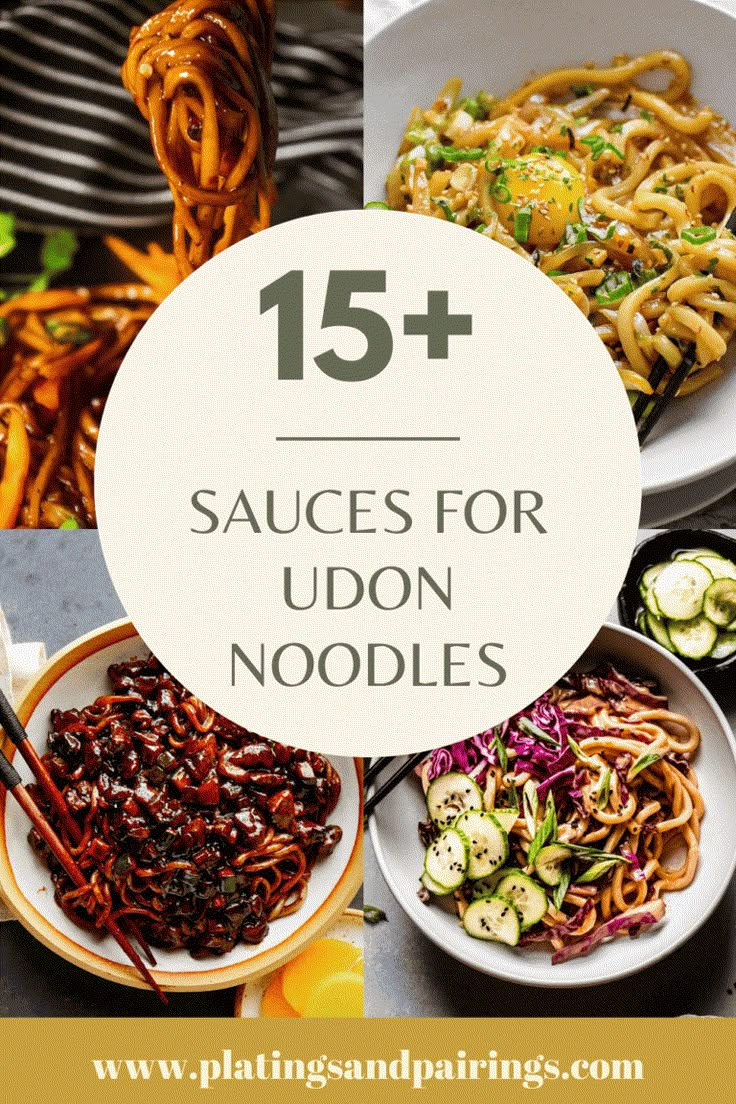 the top 15 sauces for udon noodles