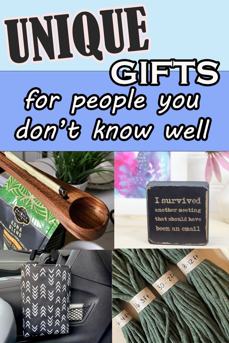 unique gifts for people you don't know well Best Yankee Swap Gifts, Coworker Gifts Appreciation, Christmas Gift Exchange Ideas, Ideas For Presents, Christmas Office Gifts, Work Gift Exchange, Coworker Gift Ideas, Gift Exchange Ideas, Family Gift Exchange