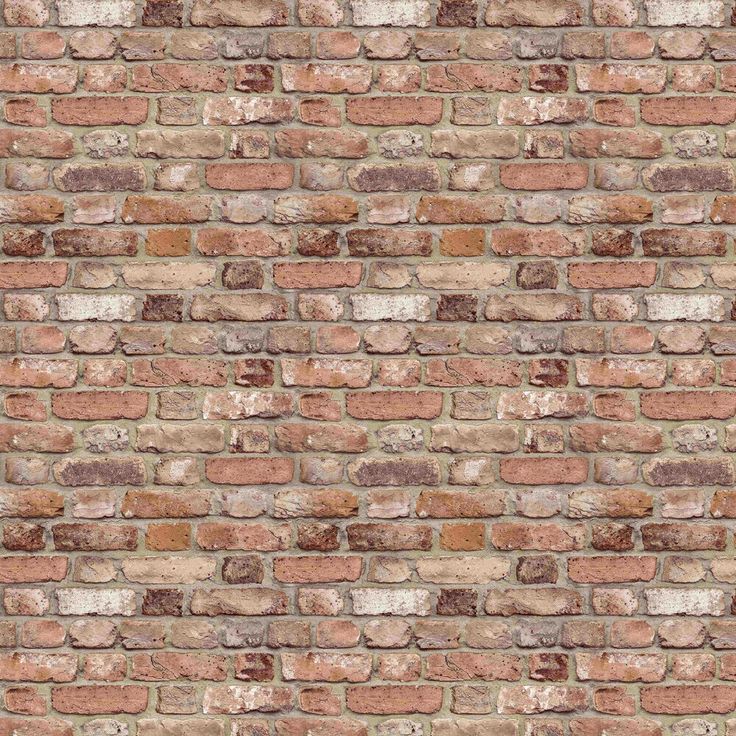 an old brick wall is shown in this image