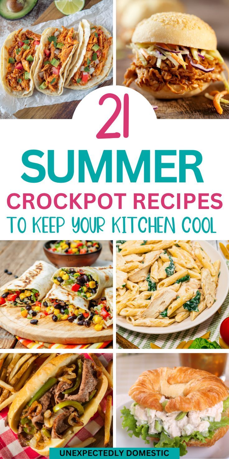 21 summer crockpot recipes to keep your kitchen cool