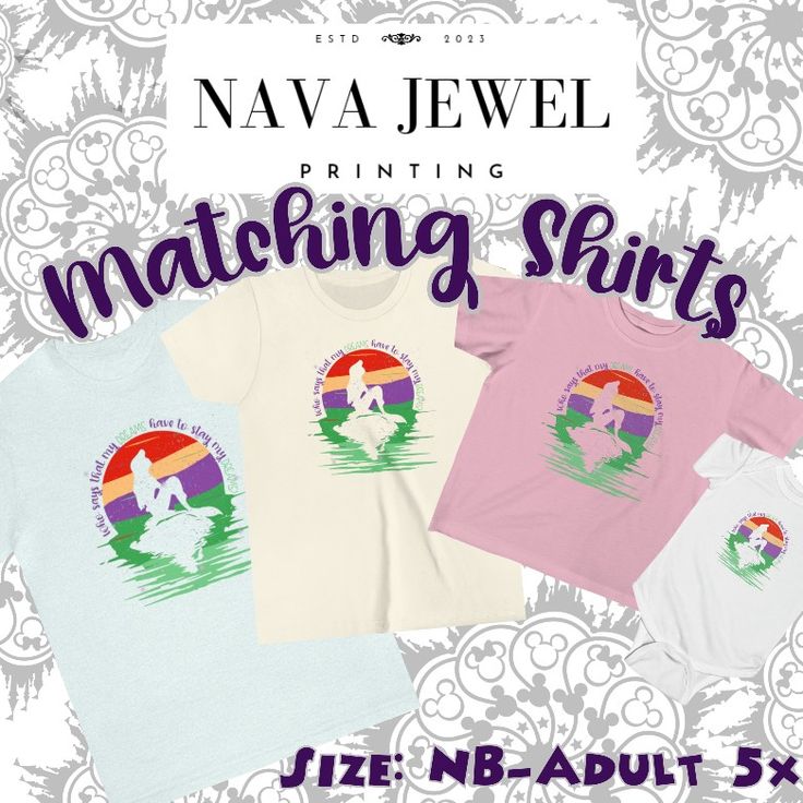 NavaJewelPrints on Etsy offers custome print to order shirts. We may be new to Etsy, but not new to graphic design. We have many designs still in the process of being listed. If you don't see what you are looking for, message us. Short Sleeve Shirt With Character Print For Disney Trips, Wrong Park Disney Shirt Svg, Wrong Park Disney Shirt, Disney Trips Character Print Short Sleeve Tops, Little Mermaid Disneyland Shirts, Ariel Little Mermaid, Disney Vacation Shirts, Vacation Shirts, Who Said