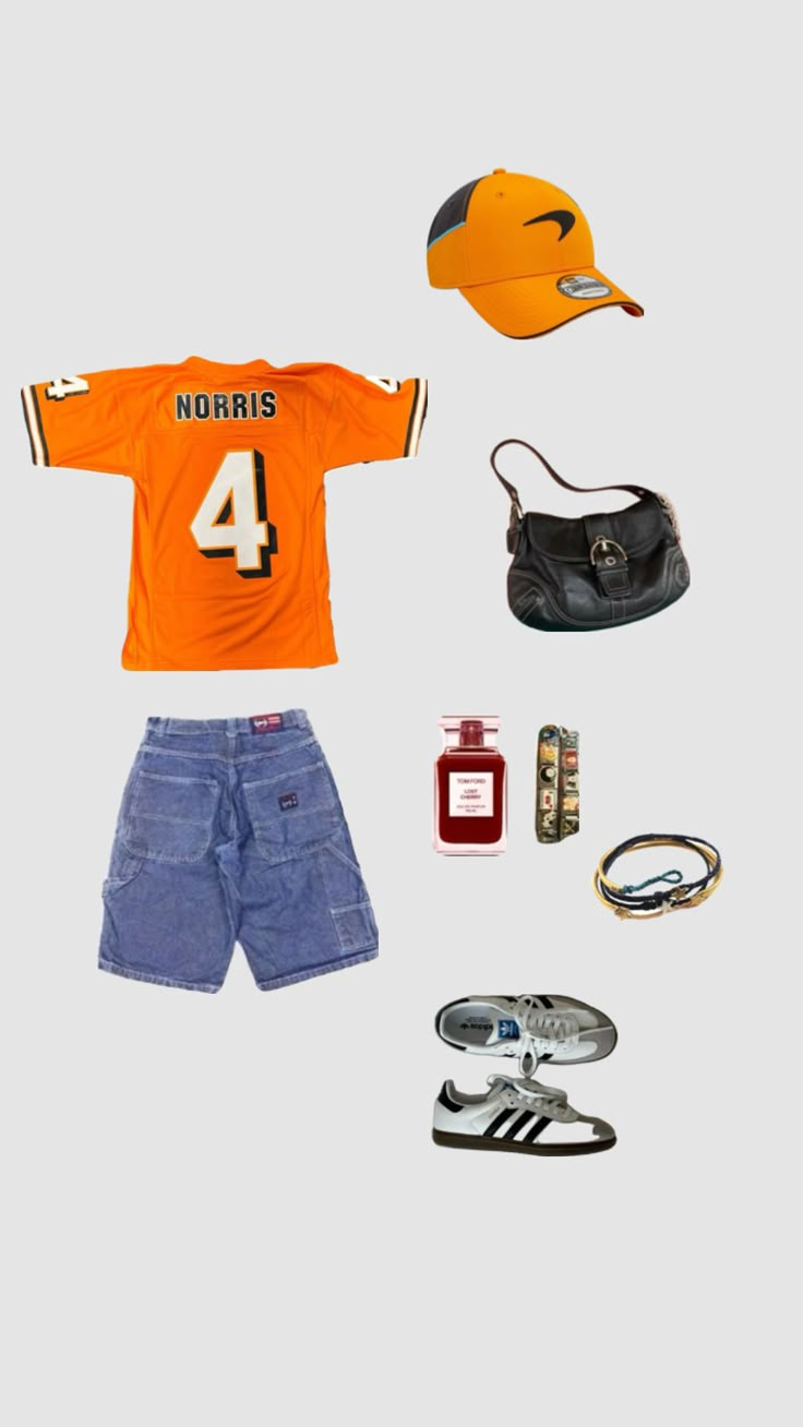 #mclarenf1 #f1 #landonorris #formula1 #aesthetic #outfitinspo #fits F1 Outfit For Women Mclaren, Formula One Outfit Women, Mclaren Outfit, Formula 1 Outfit Women, F1 Outfit For Women, F1 Jersey, F1 Fits, Formula1 Aesthetic, F1 Clothes