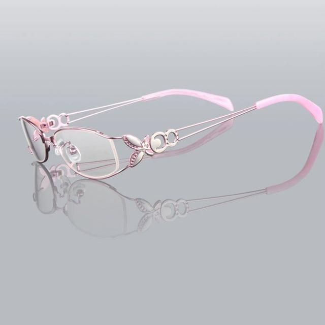 Eyewear Accessories: FRAMESItem Type: Eyewear AccessoriesGender: WomenModel Number: 6150 Fashion Women Eyeglasses FrameBrand Name: HOTOCHKIFrame Material: AlloyPattern Type: GeometricDatas for Prescription Glasses: SPH,CYL,AXIS for Both Eyes, PD and ADDLenses We Offer: SV,Bifocal,Progressive,Photochromic,Anti-Blue RaysLenses Fitting Labour: Free of Charges of Labour FeesPrescription: Offer Rx Data after You order Prescription LensesPD Pupillary Distance: Stands for Distance Between Two Eyes Cent Elegant Glasses, Womens Glasses Frames, Women Glasses, Women Eyeglasses, Frame Eyeglasses, Cool Glasses, Cute Glasses, Butterfly Frame, Butterfly Shape