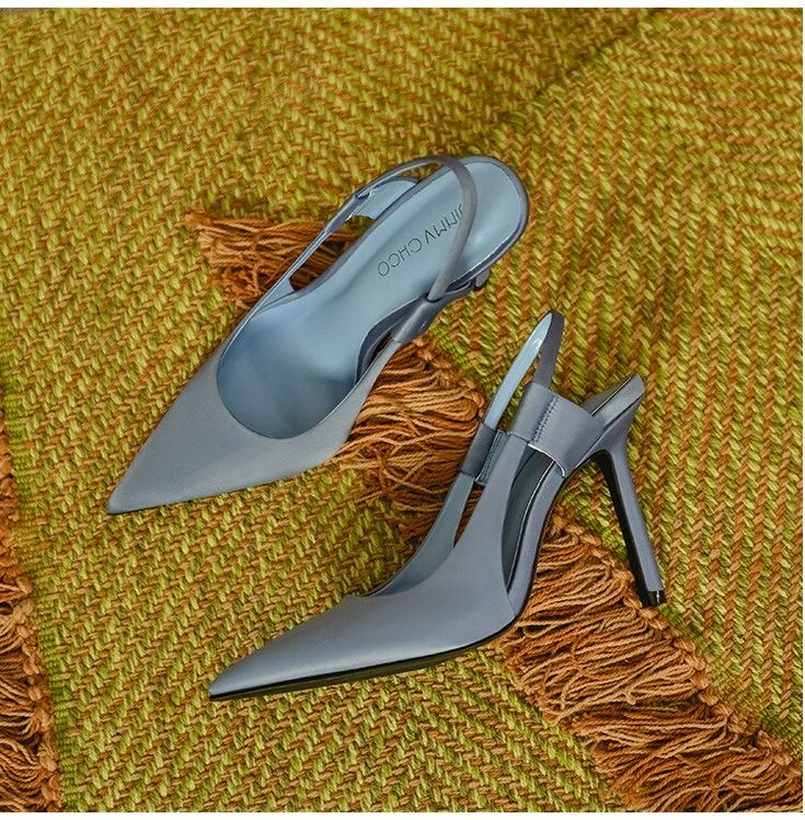 Advbridge Women Stilettos High Heel Mules Shoes Singback Sandals For Women Elegant Pumps Ladies Party Wedding Shoes Zapatos De Mujer High Heel Mule Shoes, Nude Boots, Elegant Pumps, High Heel Mules, Womens Stilettos, Blue Pumps, Women Shoes Online, High Heels Shoes, Super High Heels