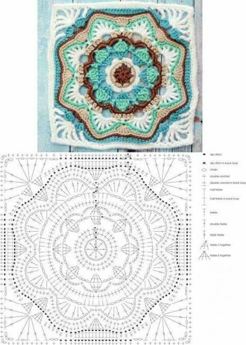 crocheted doily patterns with instructions for the design