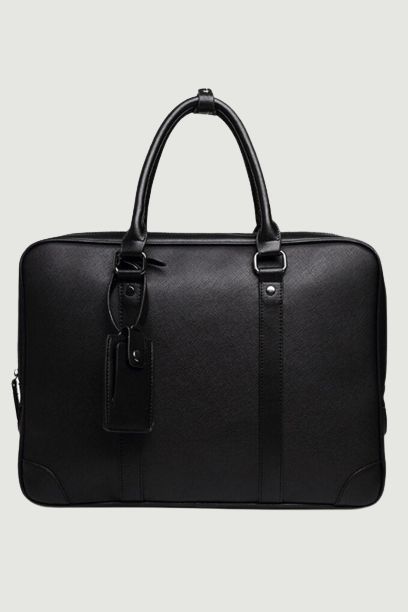 Usage: laptop document men bag Type: leather Briefcases Style: Business Size: 14 inches Pattern Type: Solid Number of Handles/Straps: Single Material Composition: polyester Main Material: PU Lining Material: Polyester Item Width: 7cm Item Weight: 1.1kg Item Type: Briefcases Item Length: 40cm Item Height: 30cm Handle/Strap Type: Soft Handle Gender: MEN Exterior: Silt Pocket Closure Type: zipper Leather Laptop Shoulder Bag For Business Trips, Black Shoulder Bag With Luggage Sleeve For Office, Black Large Capacity Satchel For Business, Black Rectangular Laptop Bag With Luggage Sleeve, Black Leather Business Travel Bag, Black Leather Travel Bag For Business, Black Satchel With Luggage Sleeve For Office, Large Capacity Black Briefcase For Business, Luxury Business Laptop Bag With Large Capacity