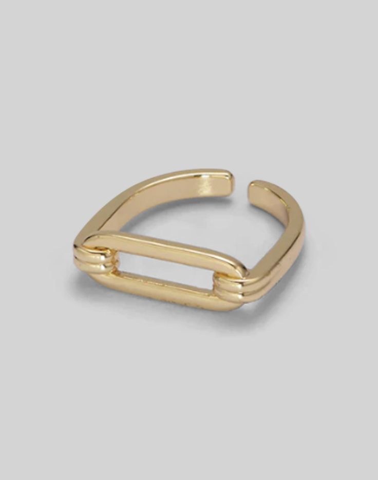 Find your royal style with The Open Signet Ring - a solid accessory that gives you a regal presence! This sleek and modern design can be personalized via engraving and gives you all the regal flair you need. Feast your eyes on this truly unique ring! Luxury Minimalist Signet Ring With Open Band, Gold Signet Ring, Royal Style, Unique Ring, Royal Fashion, Signet Ring, Jump Rings, Unique Rings, Your Eyes