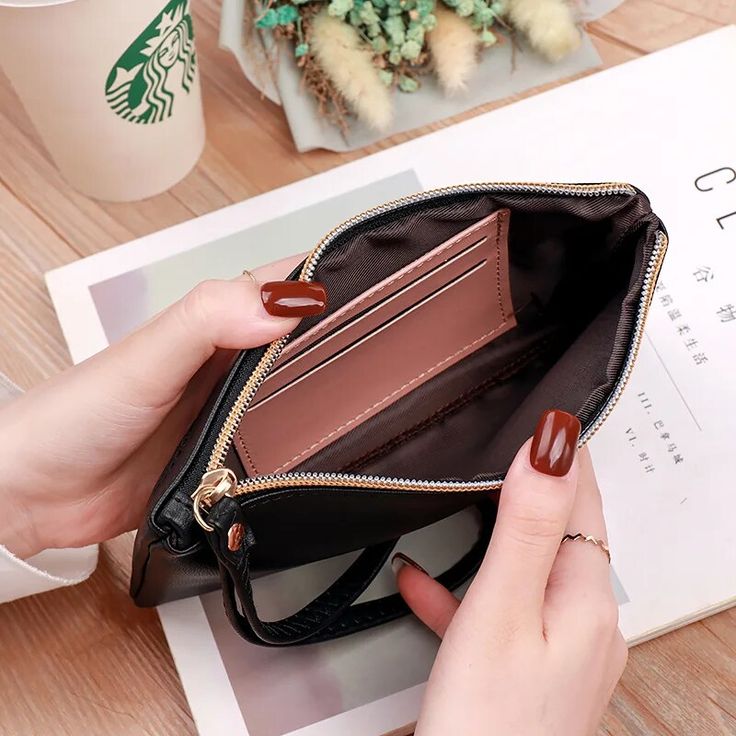 Place Of Origin : China (mainland) Interior : Card Holder Lining Material : POLYESTER Model Number : 219262 Material Composition : PU Item Width : 1cm Item Weight : 80grams Item Length : 19cm Item Height : 11cm Decoration : hollow out Wallet Length : long（26+inch） Wallets : Standard Wallets Closure Type : zipper Pattern Type : hollow out Style : Casual Gender : WOMEN Main Material : PU Brand Name : MARYRAPTOR Item Type : Wallet Size: 19*11cm Weight: 80g WHAT ABOUT REFUND?   Fast refund,100% Mone Leaves Design, Everyday Accessories, Money Bag, Womens Crossbody Bag, Leather Zipper, Credit Card Holder, Handbags For Men, Chest Bag, Long Wallet