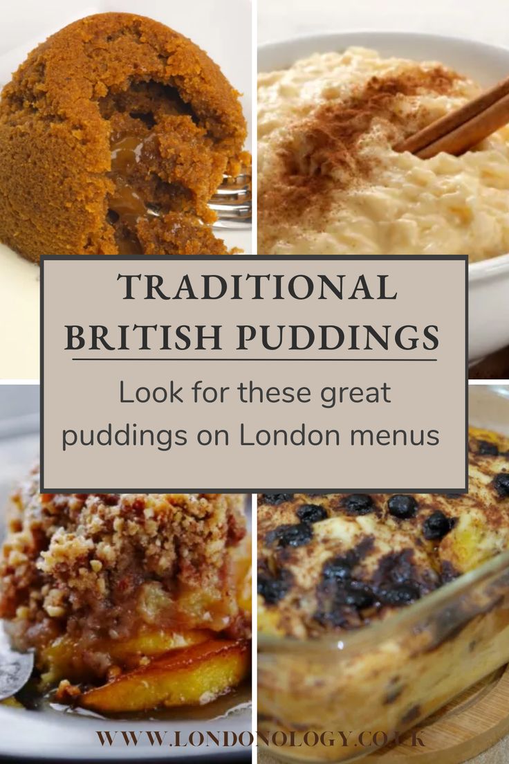 traditional british puddings look for these great puddings on london menus