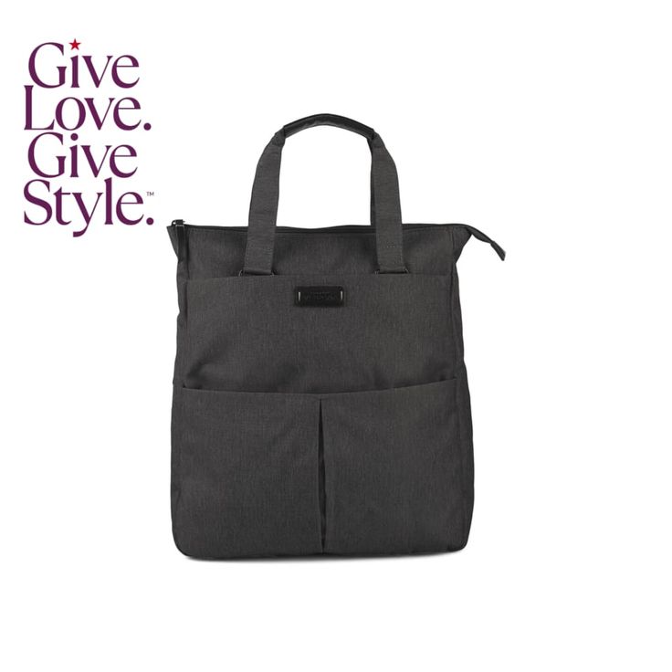 in stock Recycle Tote Bag, Accessories Guide, Recycled Tote, Tote Bag Black, Ipad Tablet, Stay Organized, Black Tote Bag, 3 In 1, Back Strap