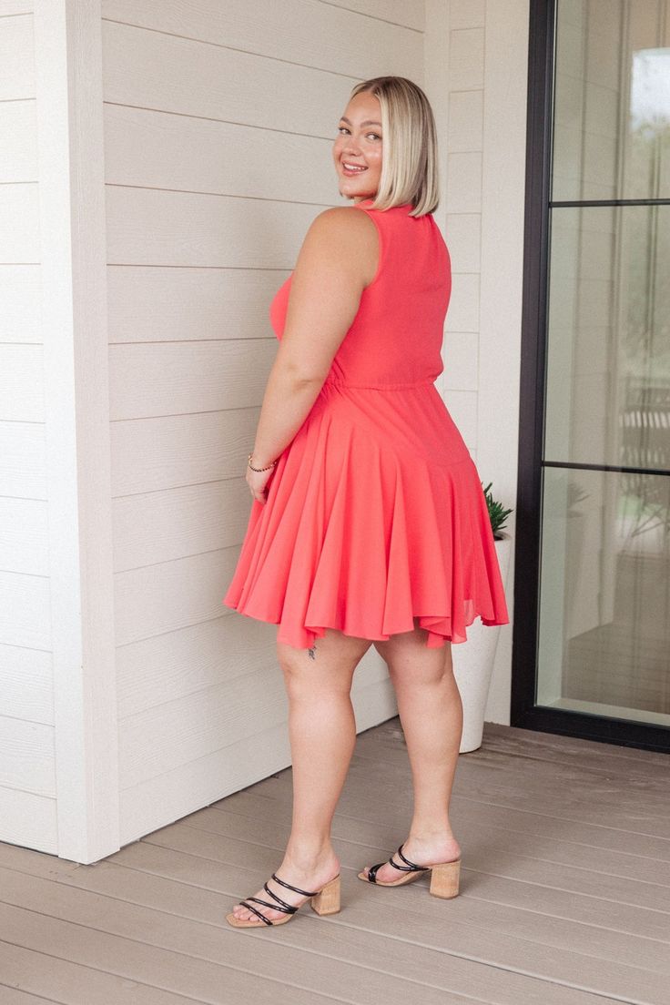 Worth the Wait V-Neck Dress – Payton & Piper Boutique | A Pacific Northwest Clothing Company Worth The Wait, Hottest Fashion Trends, Dress Rings, Be Prepared, Long Sleeve Mini, Ruffle Skirt, Chic Boutique, Drawstring Waistband, Skirts For Sale