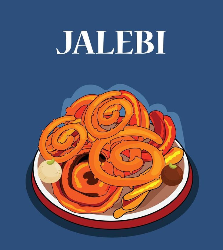 Jalebi vector illustration poster Gujarati Illustration, Gujarat Illustration Art, Jalebi Illustration, Pakistani Illustration, Gujarat Illustration, Desi Illustration, Chess Quotes, Bangladeshi Food, Pakistani Art