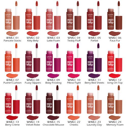 Nyx Brown Lipstick, Nyx Lip Cream Swatches, Nyx Smooth Whip Swatches, Nyx Smooth Whip Matte Lip Cream, Nyx Swatches, Nyx Soft Matte Lip Cream Swatches, Nyx Cosmetics Lipstick, Nyx Matte Lip Cream, Nyx Lip Lingerie Swatches