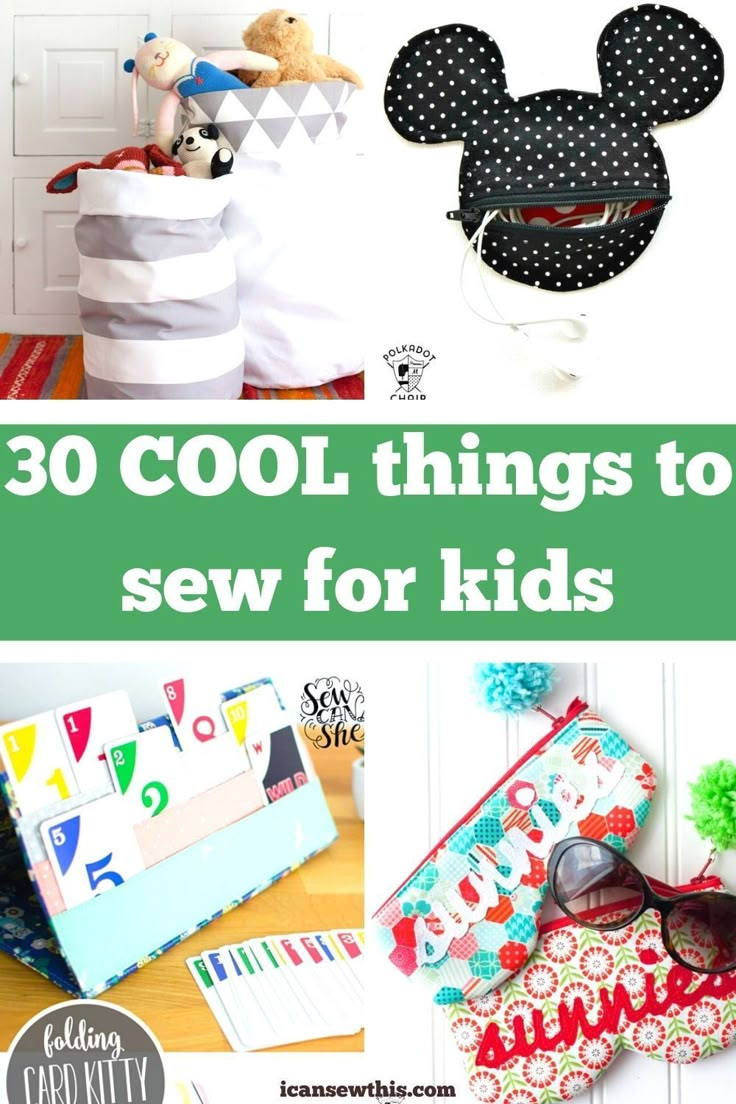 the top 10 cool things to sew for kids