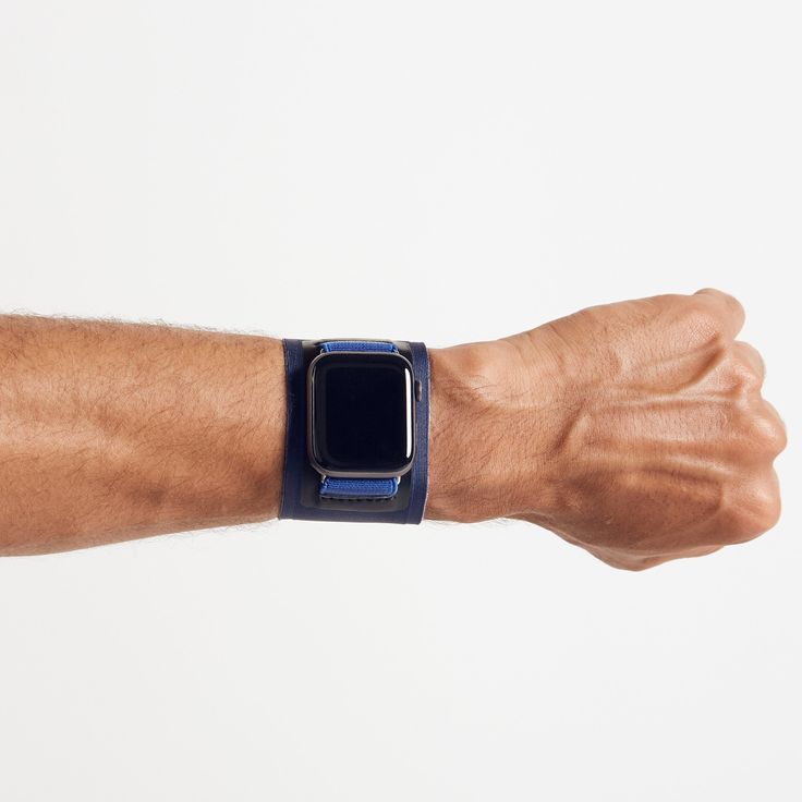 Performance meets comfort with the Bucardo Sport collection for the Apple Watch. Featuring advanced technical construction, durable fabric and a custom engineered buckle, Bucardo Sport is designed for everyone from the elite athlete to the casual walker. Color: Retro Blue Unisex design Compatible with all Apple Watches Lightweight, low-profile and ultra flexible Constructed of performance fabric tested for optimal durability Seamless construction Custom engineered buckle enables easy adjustments Elegant Apple Watch, Apple Watch Features, Apple Watch Bands Sports, African Dresses Men, Apple Watch Sport, Apple Watches, Apple Watch Accessories, Retro Blue, Sport Watches