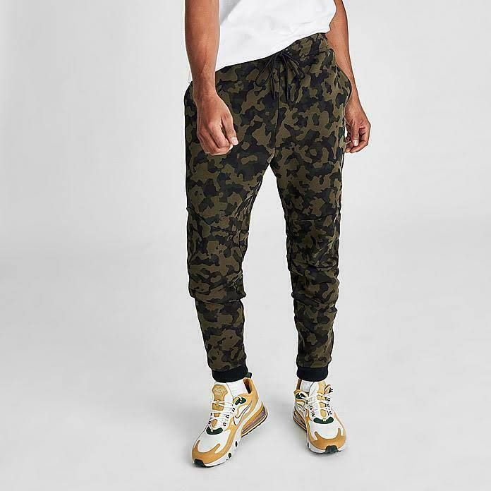 Nike Sportswear Tech Fleece Camo Jogger Pants Sz S Nwt Nike Athleisure Cargo Pants With Cargo Pockets, Nike Cargo Pants With Cargo Pockets Athleisure Style, Nike Sportswear Joggers For Outdoor, Nike Joggers For Outdoor Sportswear, Nike Outdoor Sportswear Joggers, Camouflage Cotton Joggers With Pockets, Nike Athleisure Cargo Pants With Pockets, Nike Streetwear Pants With Comfort Waistband, Nike Joggers With Pockets For Streetwear