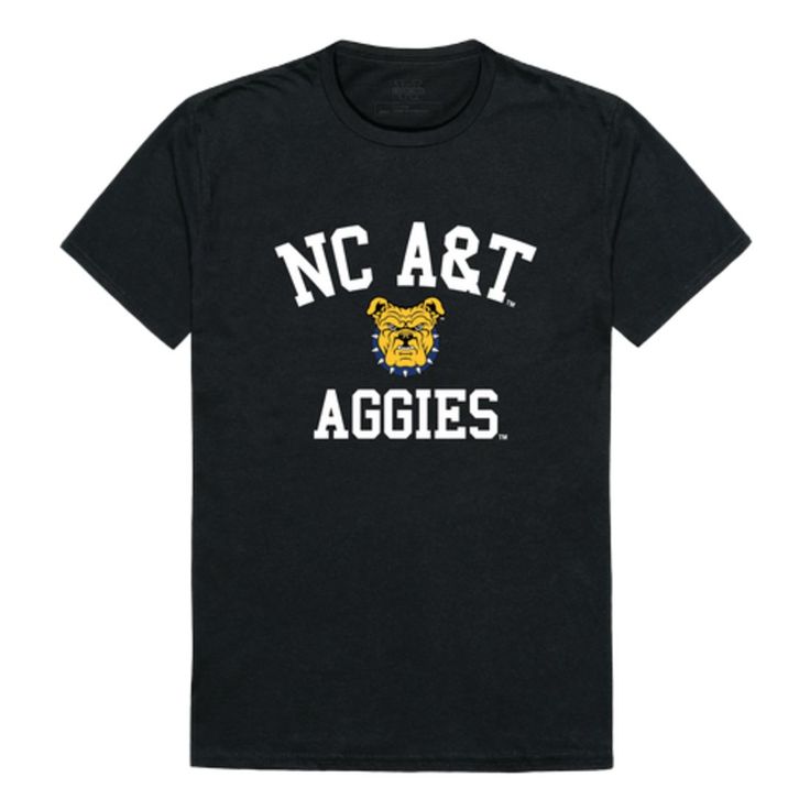 North Carolina A&T State University Aggies Arch T-Shirt TeeThe W Republic Apparel Men's T-Shirt is a high-quality cotton tee featuring the digitally printed name and logo of your college, university, or alma mater. Be sure to show off your school and team spirit with these trendy tees. 100% Cotton Men's size: Small, Medium, Large, X-Large, XX-Large. Refer to size chart Short Sleeve, Crew Neck Lightweight, Soft, and Durable Machine Wash Digitally Printed in USA Officially Licensed by W Republic A Hbcu Homecoming, Trendy Tees, Homecoming Outfits, Top Colleges, Gifts For Sports Fans, College Gifts, College University, Alma Mater, College Sports