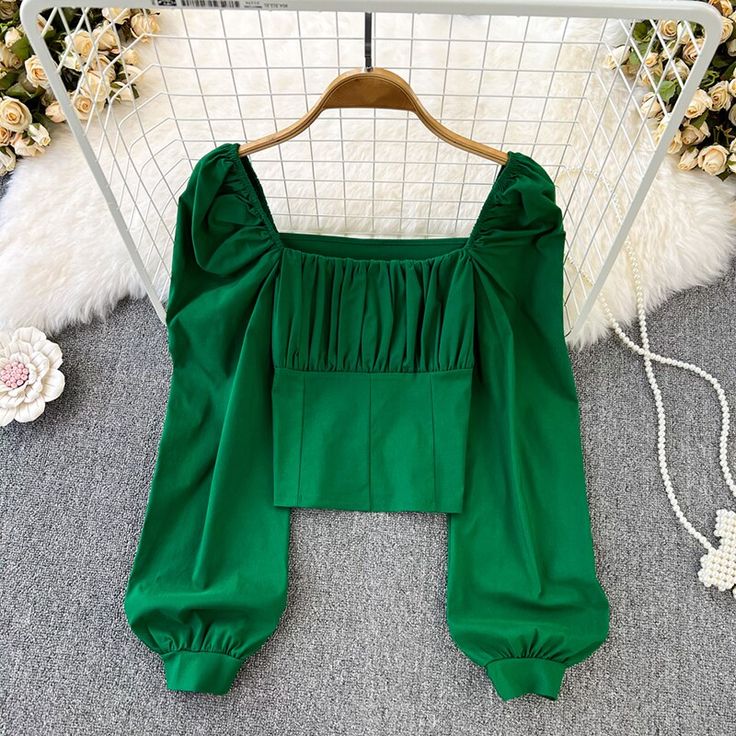 Shipping: Worldwide Express Shipping AvailableDelivery time: 🚚7-15Days Fast ShippingReturns: Fast refund,💯100% Money Back Guarantee.SPECIFICATIONSTop: kpop style blusas, blouses mujer, female teeshirtsThickness: STANDARDSuitable for: women, student, womans, lady, ladies, female, femme, girl, girlsStyle: Office LadyStyle: simple, high quality, street, kpop, fashion, elegantSleeve Style: Puff SleeveSleeve Length(cm): FullShirts Type: BlousesSeason: spring, autumn, fall, winter, summerSeason: All Collar Shirts Women, Y2k Harajuku, Straight Clothes, Quality Street, Kpop Style, Office Fashion Women, Shirts Women, Streetwear Y2k, Kpop Fashion