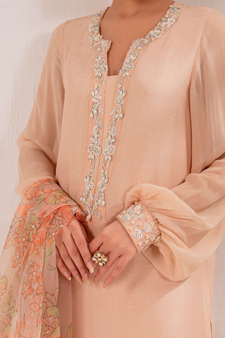 Hand Embellished Straight Kurta For Eid, Hand Embellished Straight Kurta For Wedding, Elegant Unstitched Sharara With Pearl Embroidery, Hand Embellished Straight Kurta Dress For Wedding, Hand Embellished Semi-stitched Salwar Kameez For Eid, Diwali Unstitched Hand Embellished Dress, Elegant Eid Sharara With Pearl Embroidery, Elegant Hand Embellished Kurta, Elegant Pearl Embroidered Sharara For Eid