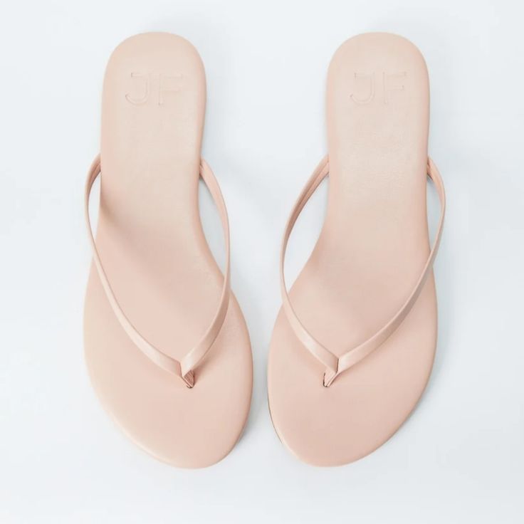 New Women's Blush Pink Faux Leather Thong Sandal Tkees Sandals, Tkees Flip Flops, Cowhide Cushions, Saint Laurent Tote, Capsule Wardrobe Pieces, Monochromatic Design, Black And White Swimsuit, Pink Flip Flops, Just Fab Shoes