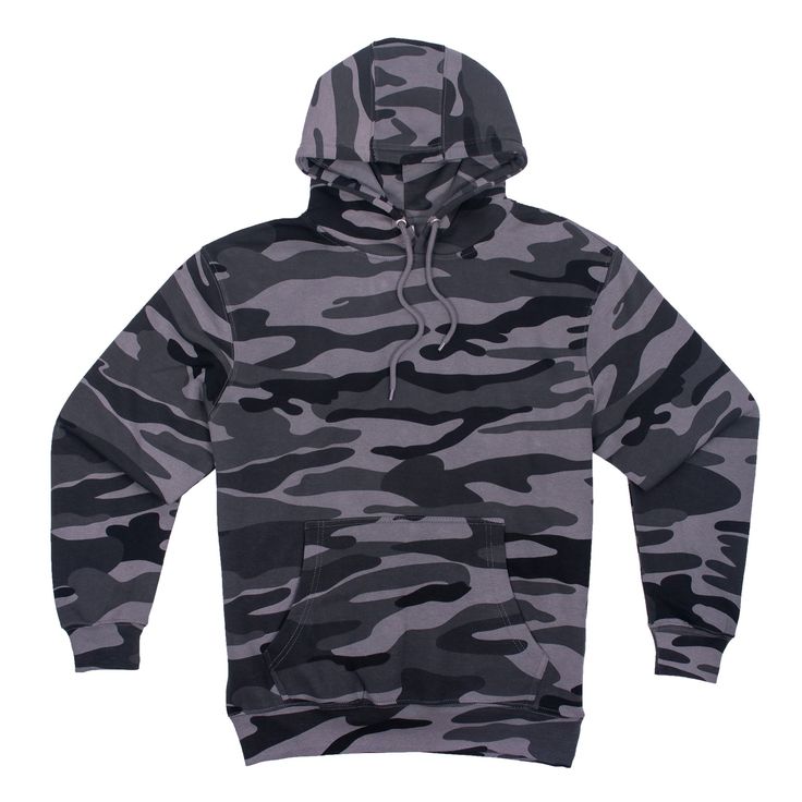 Camo Hoodie Front Black Cotton Hoodie For Loungewear, Cotton Hoodie With Adjustable Hood For Loungewear, Camouflage Cotton Sweatshirt With Drawstring Hood, Gray Cotton Hoodie With Drawstring, Camouflage Fleece Hoodie With Drawstring Hood, Black Cotton Hoodie For Outdoor, Gray Cotton Hooded Hoodie, Gray Cotton Outdoor Sweatshirt, Camouflage Long Sleeve Cotton Hoodie