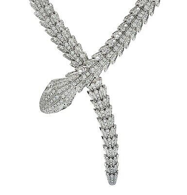 Bvlgari Serpenti Diamond Necklace  | eBay Bvlgari Serpentine Necklace, Snack Necklace, Serpentine Necklace, Bulgari Jewelry, Divine Power, Bvlgari Jewelry, Bvlgari Serpenti, Diamonds Jewelry, Fine Jewellery Necklace