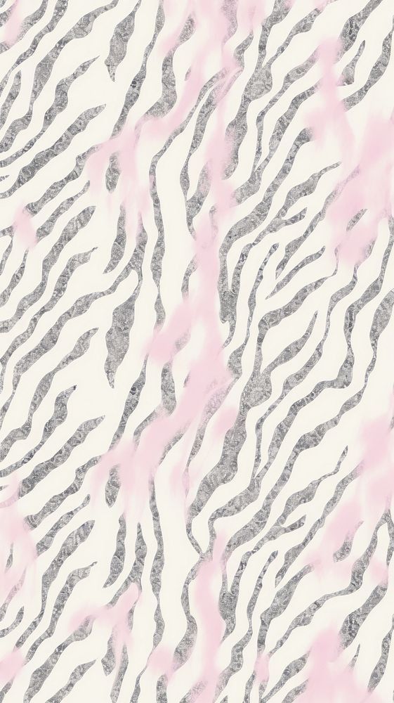 a pink and grey zebra print wallpaper