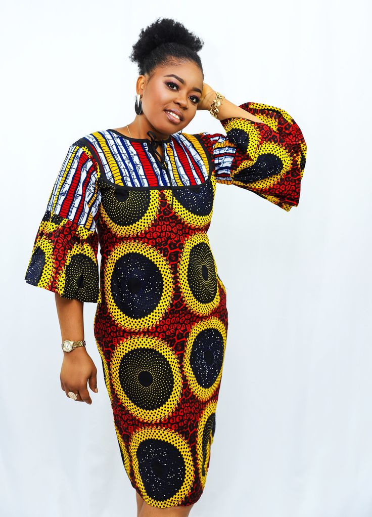 Nkem African print dress Ankara Clothes, Kindergarden Activities, Best African Dresses, Ankara Fashion, African Fashion Ankara, African Print Dress, African Dresses, Ankara Styles, African Inspired