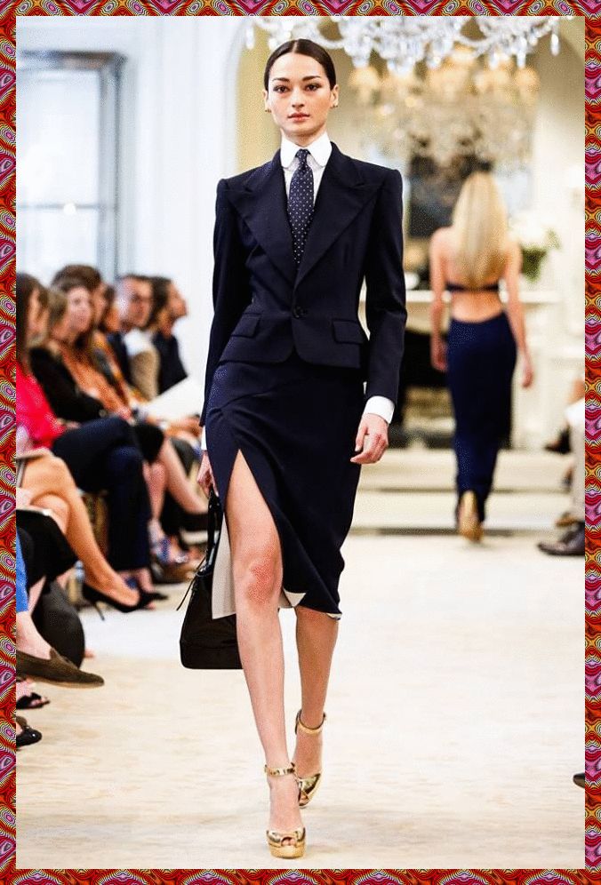 [Promotion] 86 Most Saved Women Suit Outfits Black Recommendations You Will Love Quickly #womensuitoutfitsblack Womens Powerful Outfits, Women In Formal Wear, Suit Inspired Dress, Hospitality Outfit Women, Ralph Lauren Womens Clothing Classy, Cindy Crawford Ralph Lauren, Court Fits Women, Vintage Designer Runway, Women’s Fitted Suit