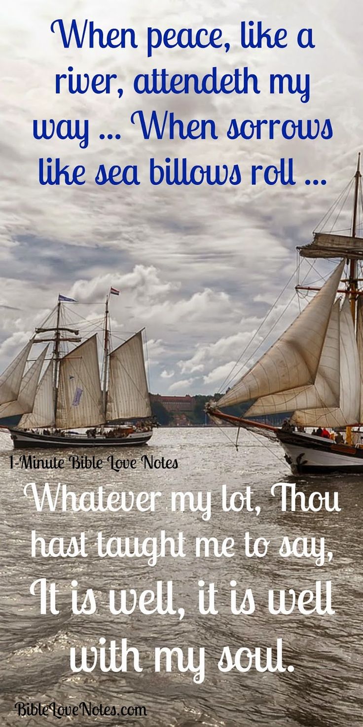 two sailboats in the water with a quote about life and love written below them