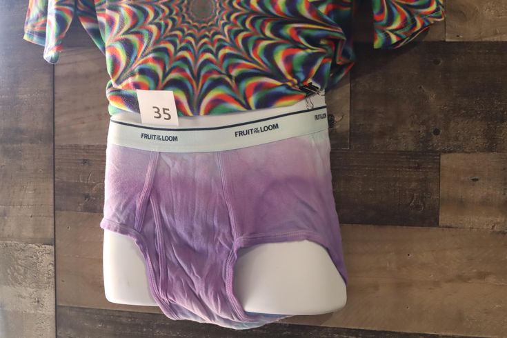 Medium size men's Fruit of the Loom briefs. Dyed with Tulip dye. Never worn. Briefs will come as pictures. Some have spots / splatters and so forth. View all photos before buying / making offers.   All items are shipped with discreet packing Tie Dye Men, Boxers Briefs, Men's Briefs, Fruit Of The Loom, The Loom, Festival Season, Medium Size, Beauty Book, Art Collection