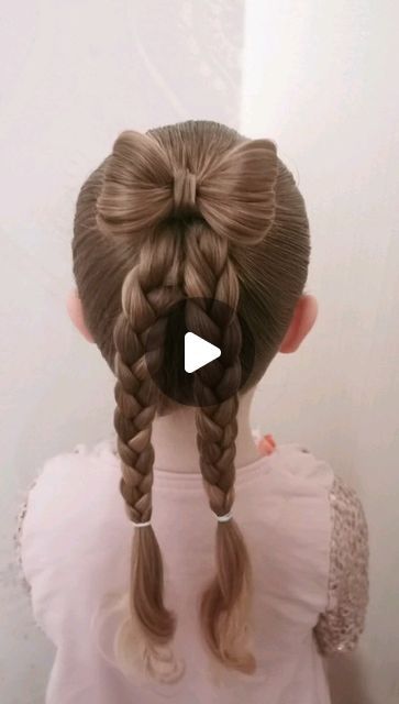 the_follin_tribe_hair on Instagram: "Super cute and super easy now hairstyle 😍" Toddler Hairstyles Girl Long Hair, Kid Hair Styles Easy, Girl Easy Hairstyles Kids, Fun Girls Hairstyles, Hair Styles For Girls With Long Hair, Hair For Kids Girls Easy, Hair Styles Girls Kids, Cute Girls Hairstyles Easy, Kid Hairstyles Girls Easy