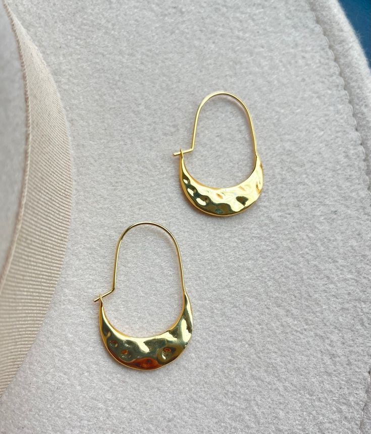 Gold plated drop hoop style earrings Trendy Gold Dangle Hoop Earrings, Small Hoop Metal Wrap Earrings, Minimalist Teardrop Gold Plated Hoop Earrings, Everyday Metal Hoop Wrap Earrings, Elegant Crescent Hoop Earrings For Everyday, Modern Tarnish-resistant Hoop Earrings, Gold Small Hoop Plug Earrings, Nickel-free Metal Hoop Huggie Earrings, Metal Small Hoop Huggie Earrings