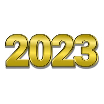 the number 2053 in gold on a white background