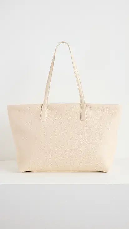 Mansur Gavriel Large Tote Bag | Shopbop Mansur Gavriel, Large Tote Bag, Large Tote, Smooth Leather, Pouch, Tote Bag, Leather