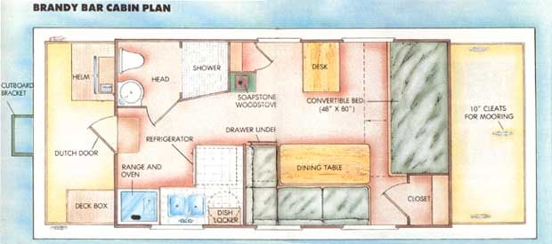 the floor plan for an rv home