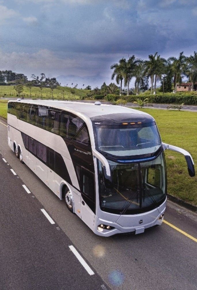 Total bus height is usually 13 to 14.5 feet, and typical passenger seating capacity ranges from 40 to 80 people. Intercity Bus: (Also referred to as an over-the-road coach.)
#bus #busstar #busstardd #busstardd992 #bustransport #transport #imdadulhaquemillon Double Deck Bus, Truk Besar, Motorhome Conversions, Charter Bus, Concept Vehicles Sci Fi, Luxury Motorhomes, Chartered Bus, Bus Games, Future Transportation