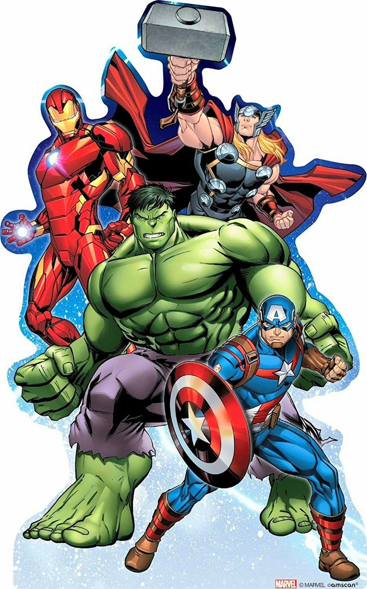 an image of the avengers and captain america characters