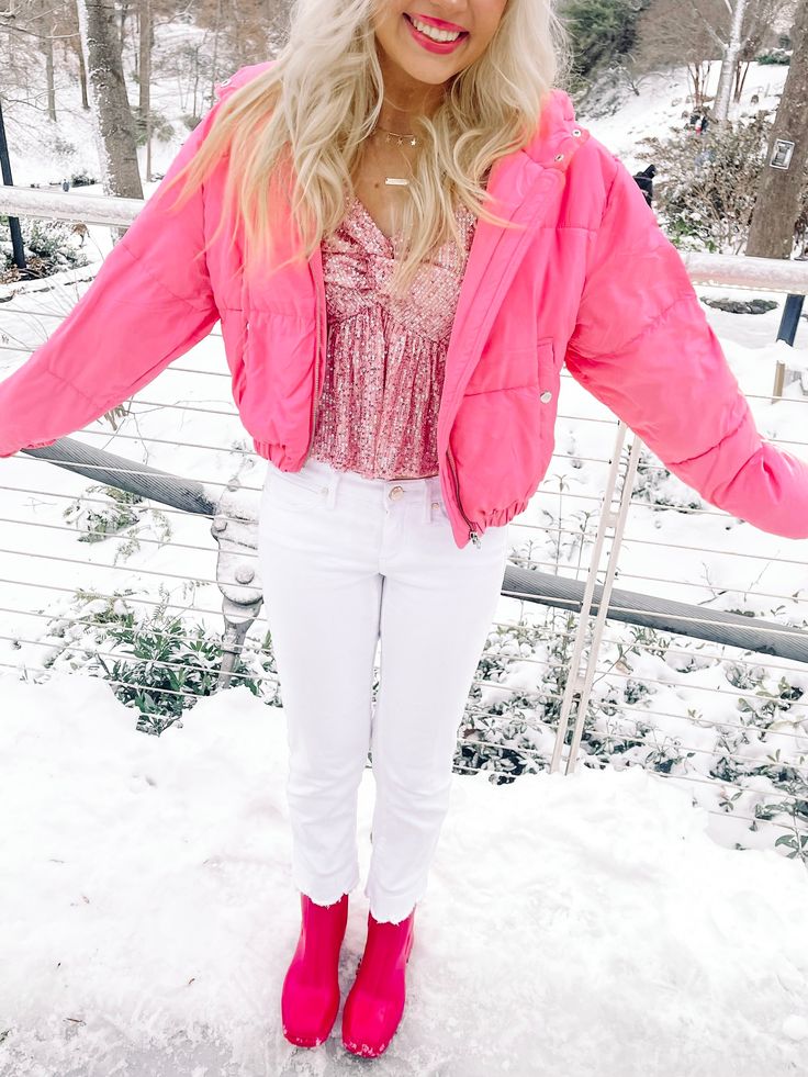 Our Candyland Puffer Jacket is bubblegum PINK and WARM! Model wearing size small Have a question? Ask a stylist! Text us at (843) 469-7145 Pink Winter Puffer Outerwear, Pink Puffer Winter Outerwear, Pink Hooded Puffer Jacket For Spring, Trendy Pink Hooded Puffer Jacket, Trendy Pink Puffer Jacket For Cold Weather, Pink Puffer Jacket For Fall, Pink Hooded Puffer Jacket For Fall, Pink Puffer Jacket For Fall Cold Weather, Pink Puffer Outerwear For Fall