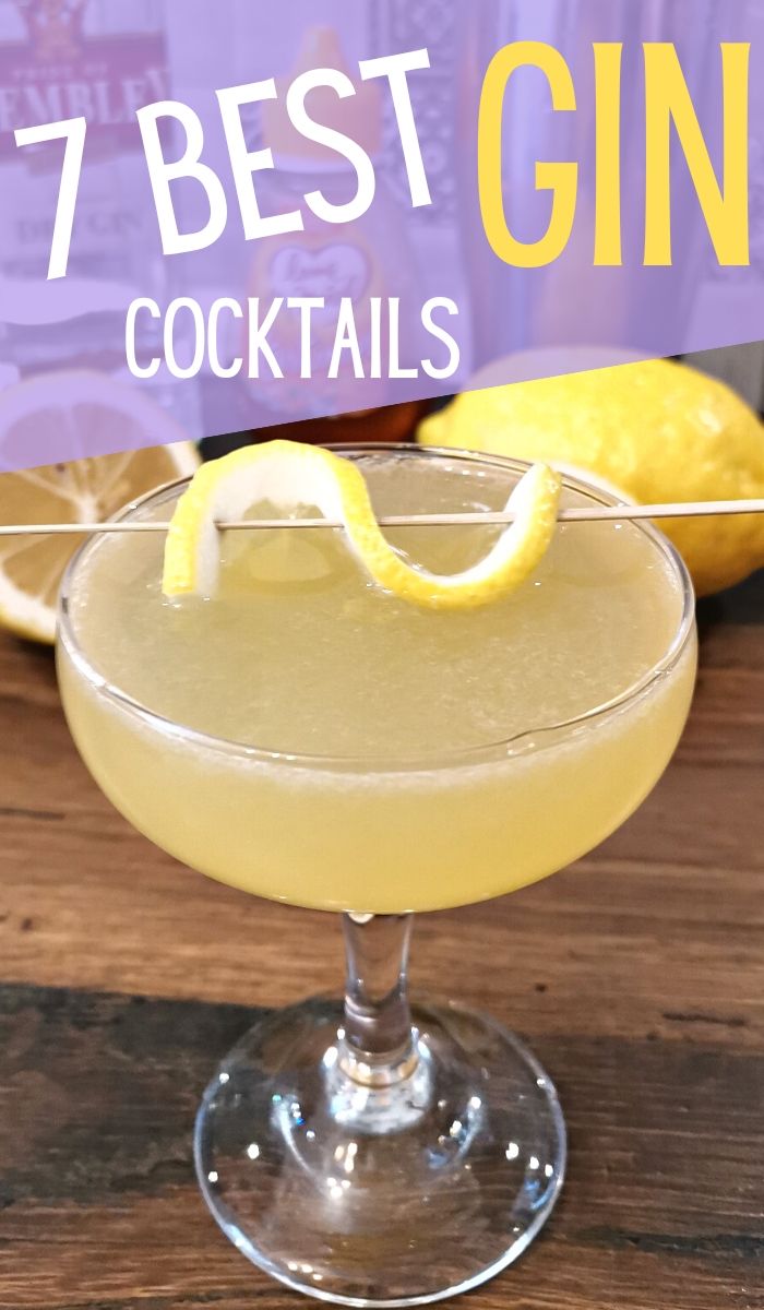 the 7 best gin cocktails for any type of party or celebration, including lemonade