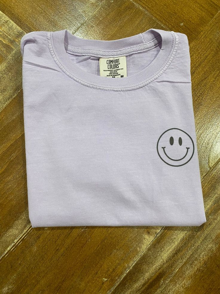 Kids Smiley Face Tshirt Front design  Kids Skate Crew Tshirt Which Crew Are You? MADE TO ORDER This specific color is Orchard This item is made on a custom colors tshirt 5.4 oz., 100% ringspun cotton Ribbed collar with double-needle topstitched neckline Double-needle stitched sleeves and bottom hem Preshrunk, soft-washed, garment-dyed fabric Taped shoulder-to-shoulder Set-in sleeves *Please message me if your interested in any other color* Playful White T-shirt With Smiley Face, Fun Unisex T-shirt With Screen Print, Fun Cotton T-shirt With Smiley Face, Relaxed Fit T-shirt With Smiley Face, Relaxed Fit Smiley Face T-shirt, Purple Crew Neck T-shirt For Everyday, Fun Relaxed Fit T-shirt With Smiley Face, Casual Pink T-shirt With Smiley Face, Everyday Purple Crew Neck T-shirt