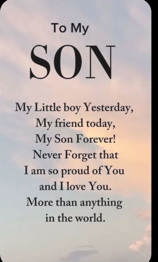 a poem that reads to my son