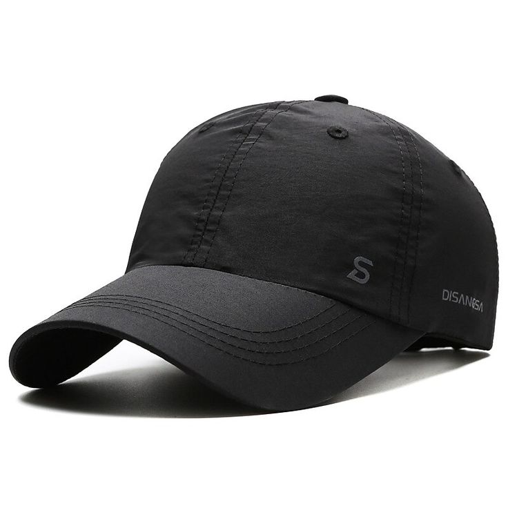 Season:Spring  Summer; Gender:Men's; Style:Casual,Fashion; Hats Category:Baseball Cap,Sun Hat,Trucker Hat; Occasion:Daily,Street; Material:Chinlon; Function:Sunscreen,Breathable,Adjustable; Pattern:Letter; Front page:FF; Listing Date:07/26/2024; Head Circumference:56-60 Black Windproof Hat For Summer, Casual Windproof Bucket Hat, Casual Windproof Visor Hat, Breathable Black Hat For Travel, Adjustable Windproof Black Baseball Cap, Black Breathable Short Brim Hat, Black Windproof Beach Hat, Black Breathable Sun Hat With Short Brim, Solid Windproof Hats With Curved Brim