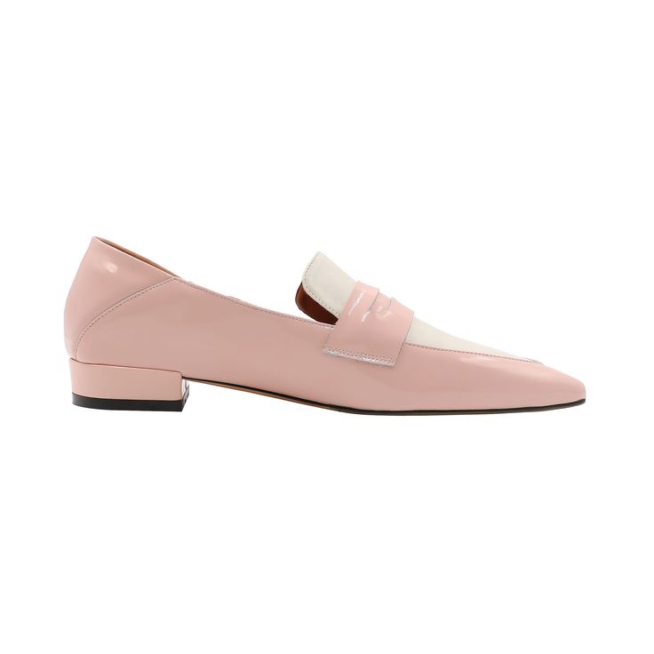 Upper Material: Cow Patent LeatherLining Material: Silk MicrofiberFootbed Material: Silk MicrofiberHeel height: 2.5cmWearing Style: Slip onPopular elements: Pointed Toe These shoes the perfect choice for any special occasion or everyday wear. Pink Pointed Toe Loafers For Formal Occasions, Formal Pink Pointed Toe Loafers, Pink Spring Loafers For Formal Wear, Pink Formal Loafers For Spring, Pink Loafers With Leather Sole And Flat Heel, Pink Leather Sole Flat Loafers, Pink Flat Loafers With Leather Sole, Pink Loafers With Leather Sole, Classic Pink Loafers For Work