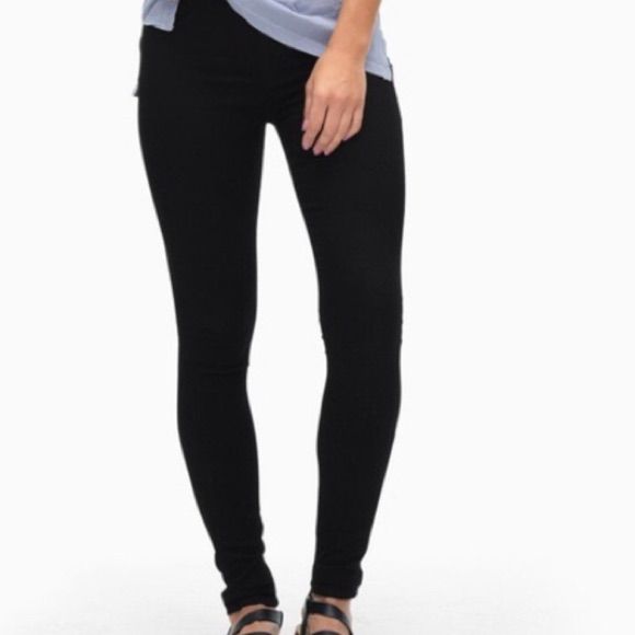 Size Small. New With Tags. Dark Blue. $148 Versatile Tight Mid-rise Bottoms, Tight Tapered Leggings, Tight Mid-rise Versatile Bottoms, High-rise Tight Bottoms For Fall, High Rise Tight Bottoms For Fall, Chic High-rise Tight Bottoms, Jeans Leggings, Jean Leggings, Jeggings