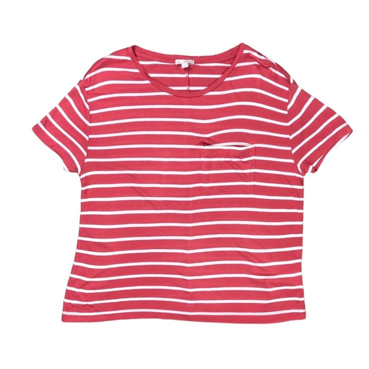 New With Tags. Never Worn. Zero Flaws. Very Soft, Flowing Fabric. Smoke/ Pet Free Home. Ships The Same Or Next Day. Gap Pink Crew Neck Top, Gap Striped Cotton Tops, Striped Cotton Gap Tops, Spring Striped Gap Tops, Gap Red Tops For Spring, Striped Spring Tops From Gap, Casual Striped Tops From Gap, Red Gap Tops For Spring, Casual Striped Gap Tops