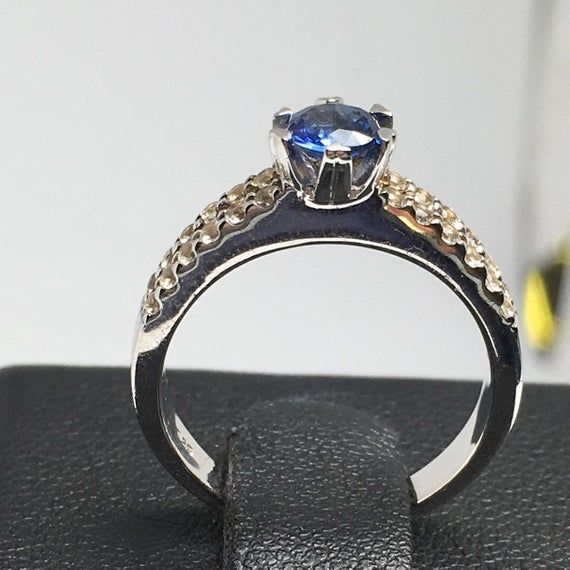 Royal Blue Sapphire Blue Sapphire Ring Sapphire Jewelry | Etsy Royal Blue Brilliant Cut Sapphire Ring, Royal Blue Sapphire Ring With Brilliant Cut, Royal Blue Sapphire Diamond Ring, Royal Blue Sapphire Ring With Diamond, Elegant Royal Blue Sapphire Ring With Center Stone, Brilliant Cut Sapphire Gemstone For Anniversary, Round Sapphire Gemstones For Anniversary, Sapphire Ring With Brilliant Cut, Sapphire Gemstones For Anniversary