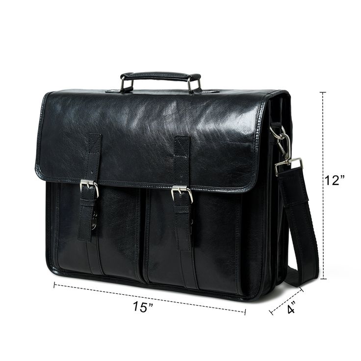 Handcrafted from premium Buffalo leather, this briefcase not only catches the eye but also boasts exceptional durability. With a design that seamlessly transitions from the boardroom to the airport, this briefcase is travel-ready. Stay organized effortlessly with a thoughtfully designed interior. The shiny finish not only adds a touch of luxury but also makes it resistant to wear and tear, ensuring it maintains its luster over time. Salient Features: Handcrafted From Full gain Buffalo leather Co Classic Business Luggage With Leather Lining, Leather-lined Satchel Luggage For Business Trips, Professional Leather-lined Laptop Bag For Travel, Professional Leather Lined Laptop Bag For Travel, Leather Shoulder Bag For Business Trips, Satchel Luggage With Leather Lining For Business Trips, Business Trip Satchel Luggage With Leather Lining, Professional Laptop Bag With Leather Lining For Travel, Professional Travel Laptop Bag With Leather Lining